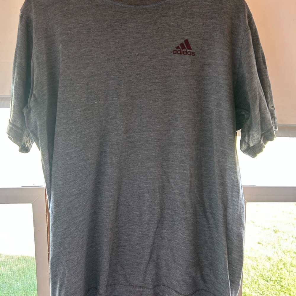 Adidas Men's Heather Gray Tee